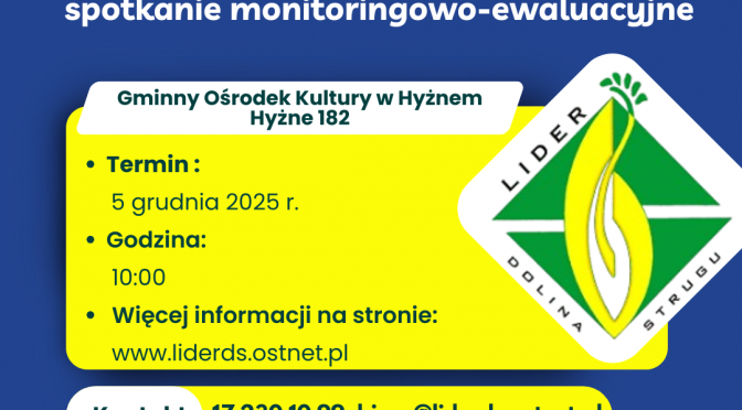 Zaproszenie na spotkanie z mieszkańcacmi